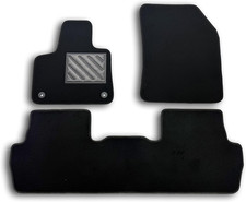 Tappetini per Peugeot 5008 II Dal 2016- Su Misura, Antiscivolo, Battitacco in Go