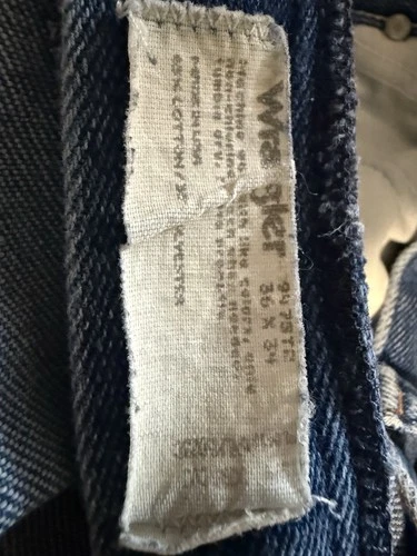 Wrangler 936 Men's Regular Fit Blue Medium Wash Straight Leg Jeans 34x32 image 4