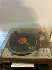 Pioneer PL-530 Direct Drive Automatic Turntable Brown/Silver 33/45 RPM RCA