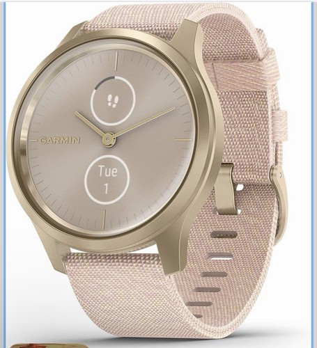 Neu im Karton Garmin Vivomove Hybrid Smartwatch Analog Digital Touchscreen Roségold - Bild 1 von 19