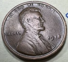 1918 Lincoln Cent Wheat Penny 5947N