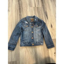 Levi's Denim Jacket Classic Trucker Jean Jacket Light Wash Kids Size 6M Unisex