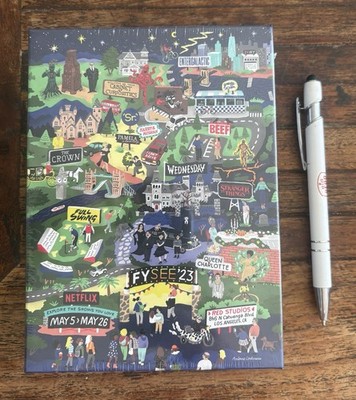 Netflix FYSEE 2023 Jigsaw Puzzle Emmy Nominees Stranger Things The Crown Addams