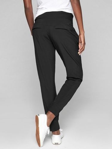 Pant Lined Athleta Small Soho 98 4 Black Sz 907899 Jogger R6xpSq