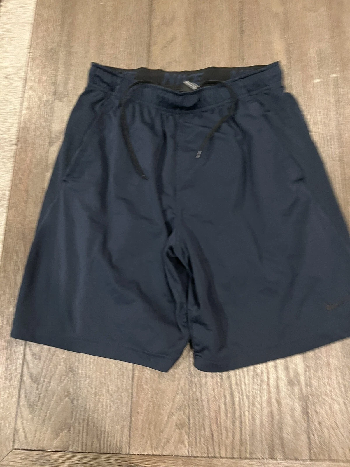 mens NIKE FLEX TRAINING SHORTS Navy blue Medium M