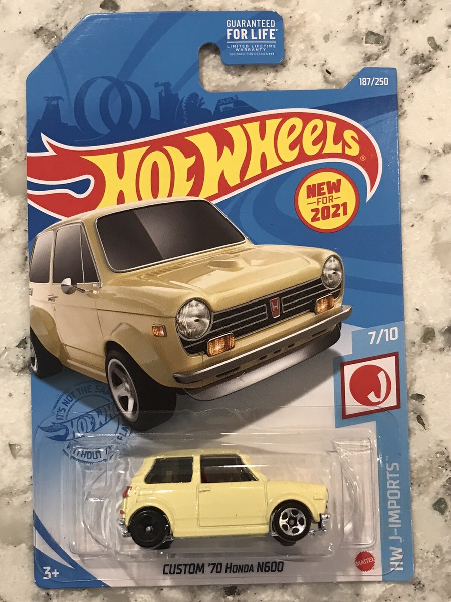 2021 Hot Wheels Custom 70 Honda N600 - JDM Major Wheel ERROR | eBay
