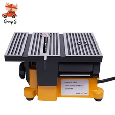 44" DIY Electric Table Saw Power Tool metal Wood Cutting Machine Lightweight