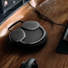 Headphones Carrying Case Storage Bag Zippers Pouches for Headsets Cable Access