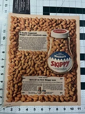 1968 Chicago Tribune Magazine Skippy Dry Roasted Peanuts Ad