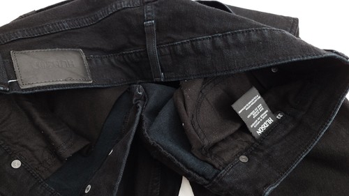 Pantalones de mezclilla para hombre Hudson AXL M715DUC algodón elástico W33/L32 - Imagen 9 de 24