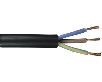 Gummikabel H07RN-F 2x1,5mm²  Gummischlauchleitung sehr robust 10 25 50 100 Meter