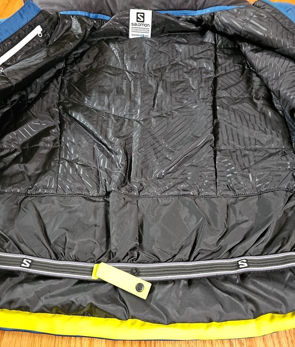 NWOT Salomon Advanced Skin Ski Jacket Size L Age 13+ Blue NWOT Salomon Advanced Skin Ski Jacket Size L Age 13+ Blue