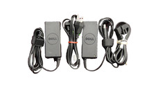 2 x DELL Genuine 65W PA-21 AC adapter LA65NS2-00 PA-1650-02DW NX061 Octagonal