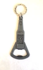 Samuel Sam Adams Boston Lager Light Pewter Keychain Bottle Opener 5374