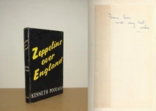 Kenneth Poolman - Zeppelins Over England - Signed - 1st/1st (1960 First Ed DJ)