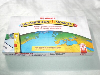 Anti-Monopoly III - Washington Moskau - Antimonopoly 3 - ASS 1987 - 80er Jahre