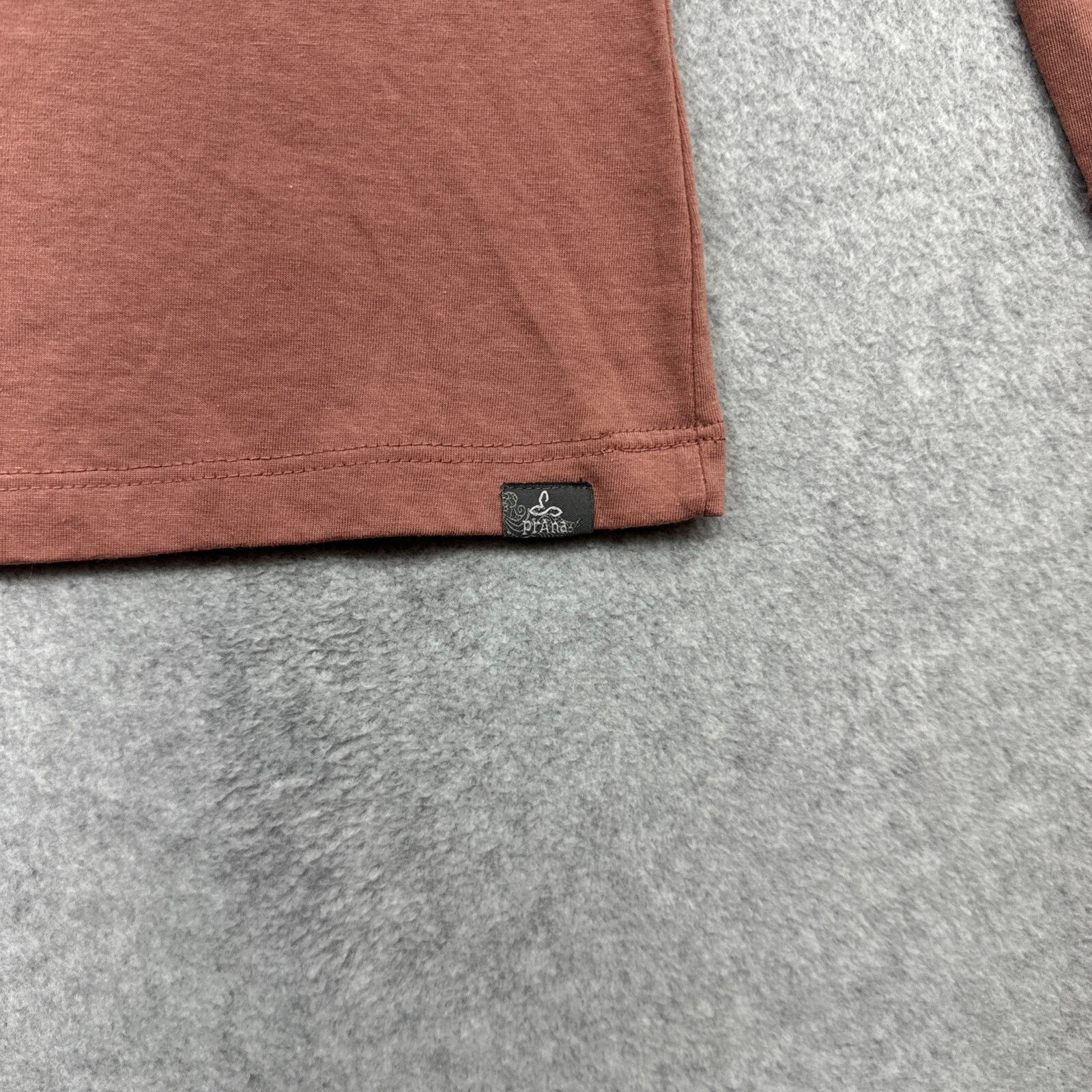 prana v neck snap cuff embroidered outdoor casual hipster shirt