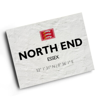 A4 DRUCK - North End, Essex - Lat/Long TL7839
