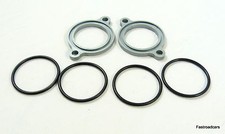 WEBER/DELLORTO 45 DCOE/DHLA INLET MANIFOLD PLATES & O RINGS PAIR