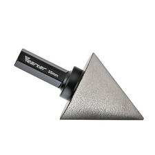 1-3/8" 35mm Diamond Chamfer Countersink Finger Cone Milling Drill Bit Hex Shank