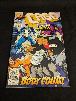 Marvel Comics CAGE #3 Face To Face With THE PUNISHER