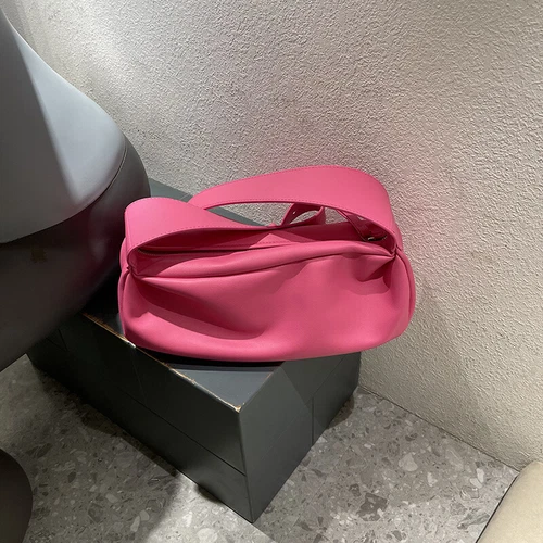 Women's Sheepskin Dumpling Bag Shoulder Strap Crossbody Armpit Chest Bags hot - Picture 13 of 20