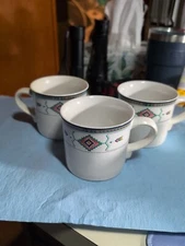 Set of 3 2006 Studio Nova Adirondack Coffee Mugs Tea Cups Y2201