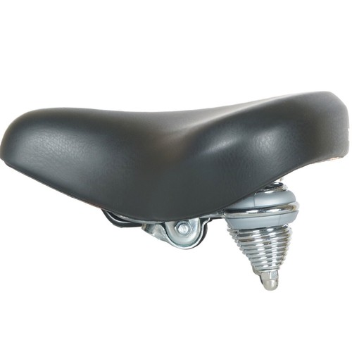Sillín Tracer Seat acolchado con resorte dural ancho cómodo para bicicleta de crucero de playa - Imagen 8 de 20