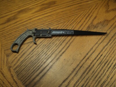 Vintage Allway Tools 4 Way Handy Saw Tool   9-3/4'' Long  New Wood Blade  USA