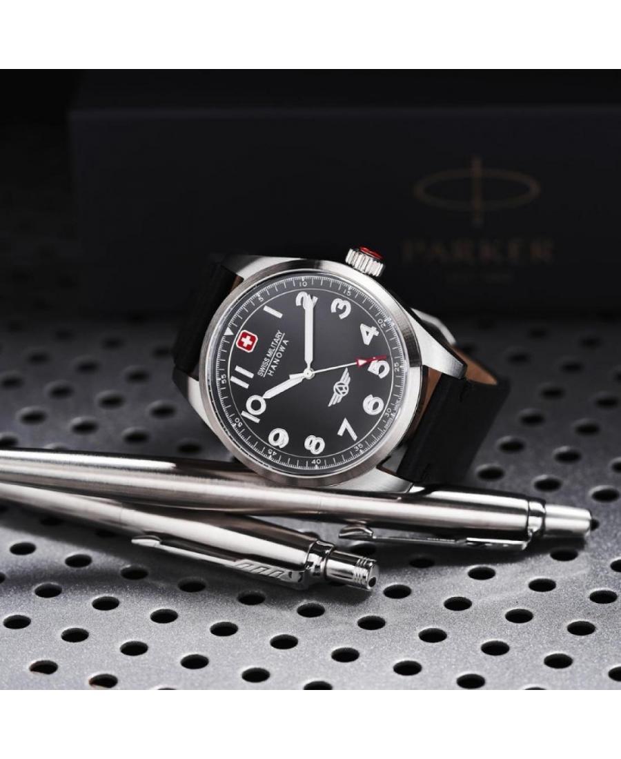 Swiss Military Hanowa SMWGA2100401 Men Classic Swiss Quartz Watch Black Dial 7620958004849 | eBay