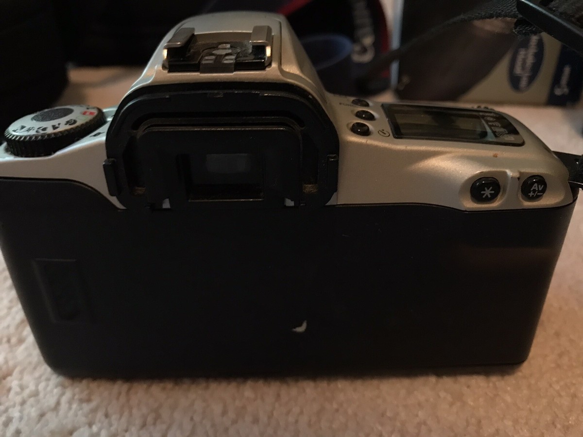Canon Rebel 2000 Film Camera with Quantaray 70-300mm zoom
