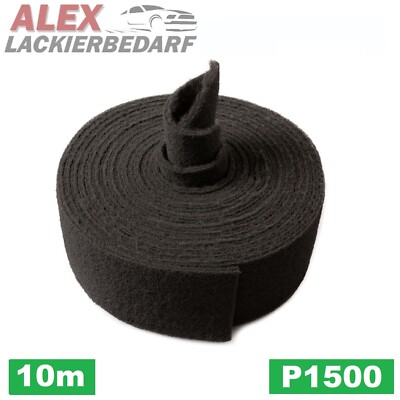 GERKO Schleifvlies ultrafein P1500 grau 115mm x 10m