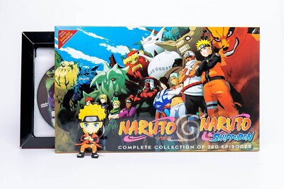 DVD Naruto Shippuden Complete Series Vol.1-720 End Box Set Eng Dub