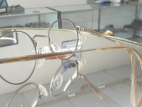 OCCHIALI SAFILO ELASTA TEAM 3861 TS5 CORNO MADE IN ITALY 48/20 NUOVI VINTAGE - Foto 5 di 9