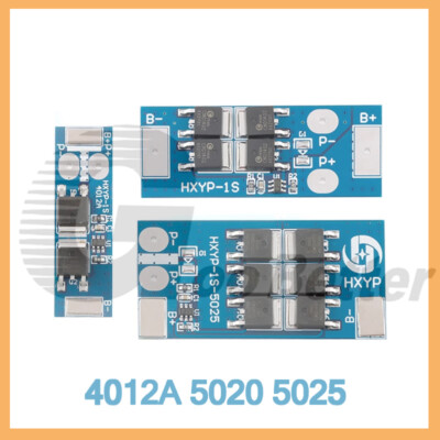 1S 12A, 3.7V Li-ion LiPo Akku Schutz Platine BMS PCB Protection Board für 18650