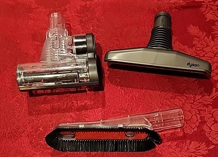 Lot 3 Dyson Vacuum Attachments Upholstery Soft Dusting Mini Turbine