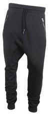 UK Mens Fleece Gym Trousers Elastic Waist Skinny Joggers Slim Fit UK Based S-XXL