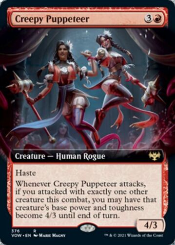 *Extended Art* Creepy Puppeteer - Innistrad: Crimson Vow - MTG - Picture 1 of 1