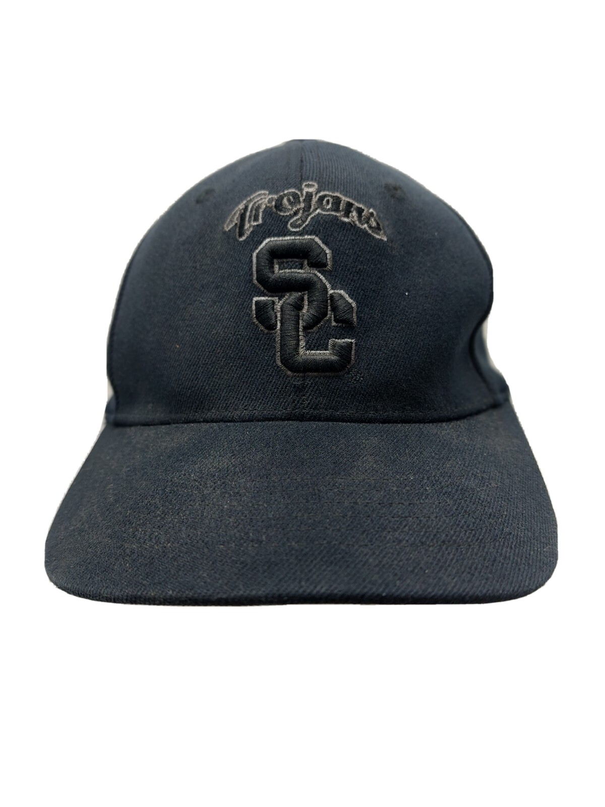 Vintage Trojan SC Hat in Black by Team Trojan Brand
