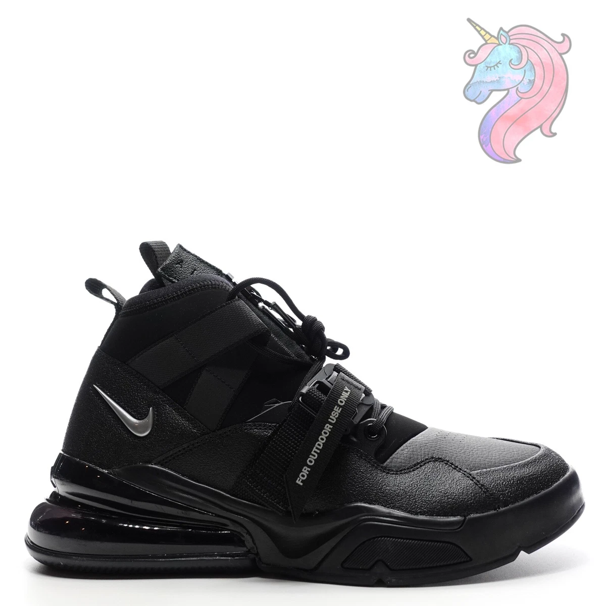 Nike air force deals 270 utility all black