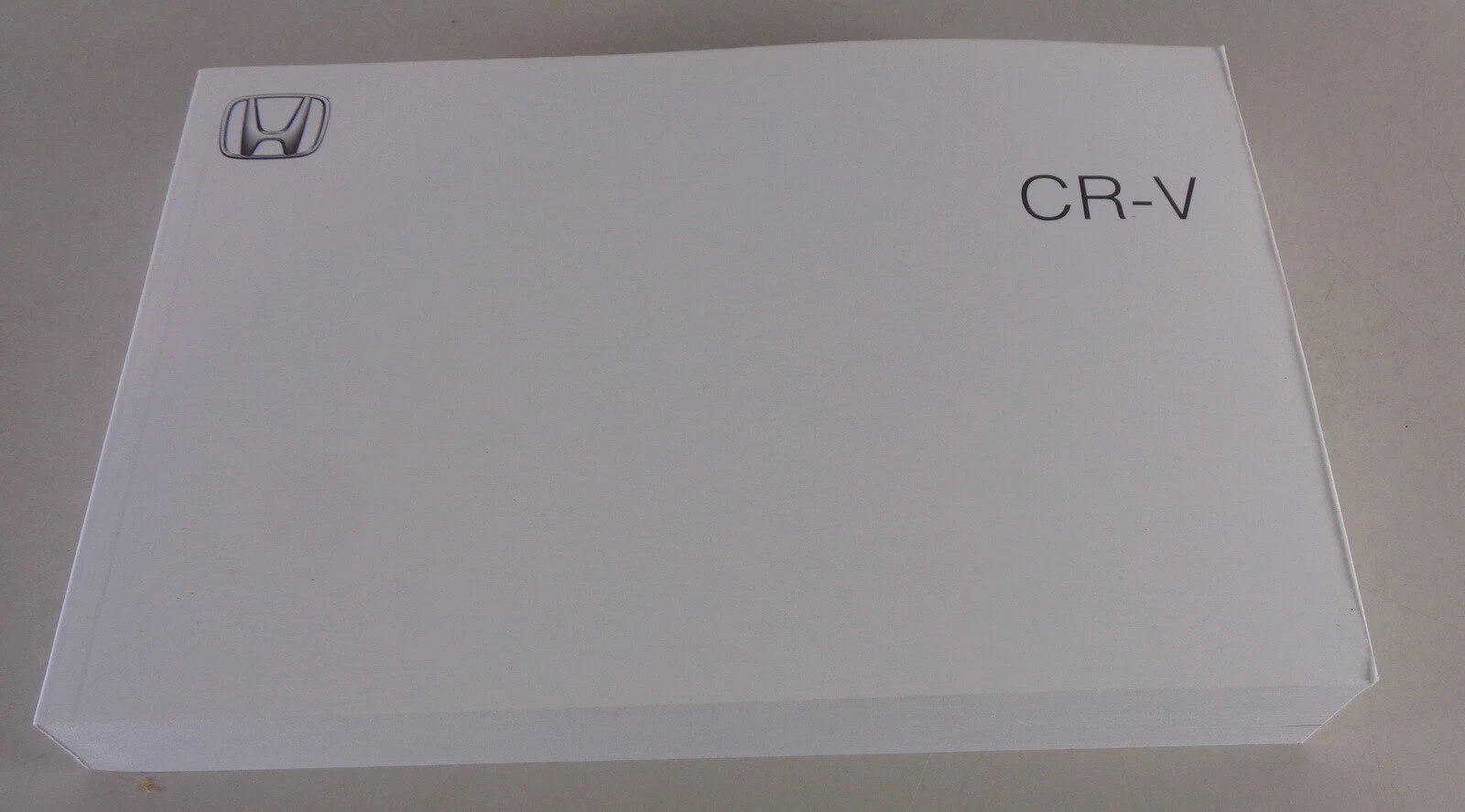 Instruction Manual Honda CR-V 2nd Generation from 04/2003