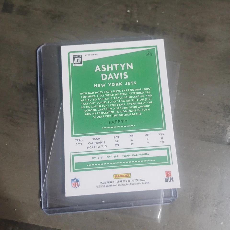 2020 Donruss Optic Pink #145 Ashtyn Davis - Image 3 of 3