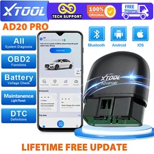 XTOOL AD20 PRO Car OBD2 Scanner Diagnostic All System Scan Tool Oil Reset Reader