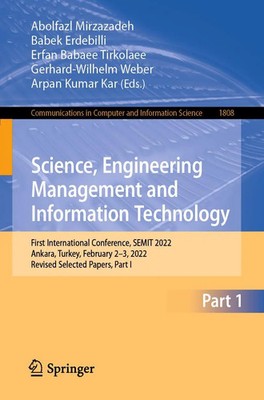 Science, Engineering Management and Information Technology Mirzazadeh (u. a.)