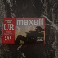 Maxell Dictation & Audio Cassette, Normal Bias, 90 Minutes  / 1 TAPE