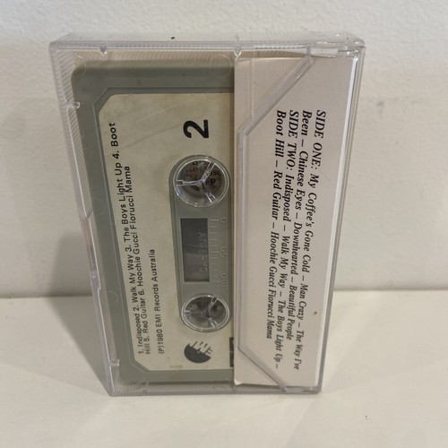 Australian Crawl The Boys Light Up EMI 1980 Cassette Tape Yellow Print Rare - Picture 5 of 6