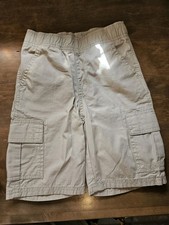 The Childrens Place Boys Khaki Cargo Shorts Size 7 Slim - Never Worn 