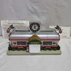 DANBURY MINT VINTAGE COLLECTIBLE COCA COLA LIGHT UP DINER CLOCK 2000
