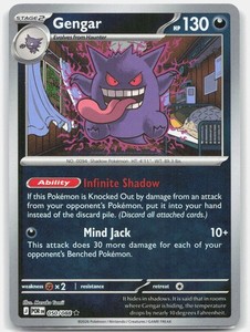 Gengar 050/088 Perfect Order Reverse Holo Rare