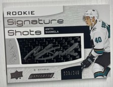 2018-19 Upper Deck Engrained Rookie Signature Antti Suomela  /249